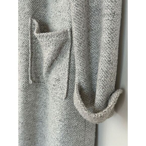 Black Tape Women's XS Gray Open Front Cardigan Sweater Long Sleeve - Picture 7 of 8